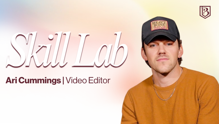 Skill Lab with Video Editor, Ari Cummings